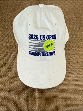 2026 US Open Championships Tennis Cap White One Size US  Chase Hat by ’47
